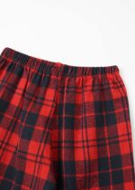 Kids Boy Plaid Trouser - Image 5