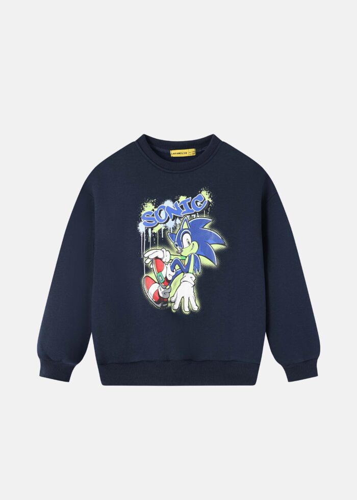 ⁦Kids Boy "Sonic" Blouse⁩ - الصورة ⁦1⁩