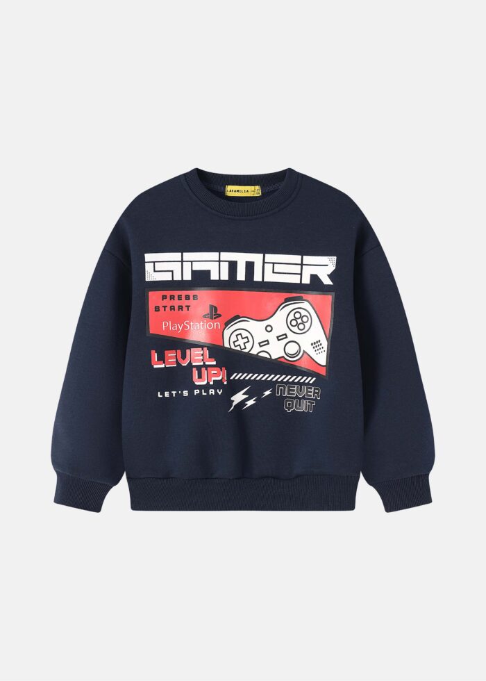 Kids Boy "Gamer" Sweatshirt - Image 1