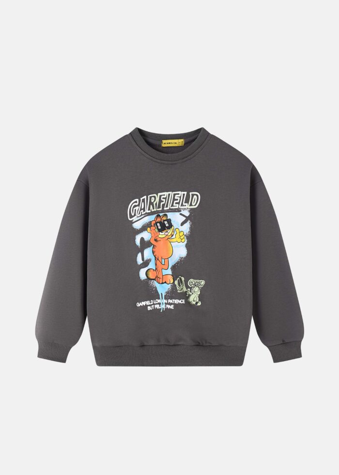 ⁦Kids Boy "Garfield" Blouse⁩ - الصورة ⁦1⁩