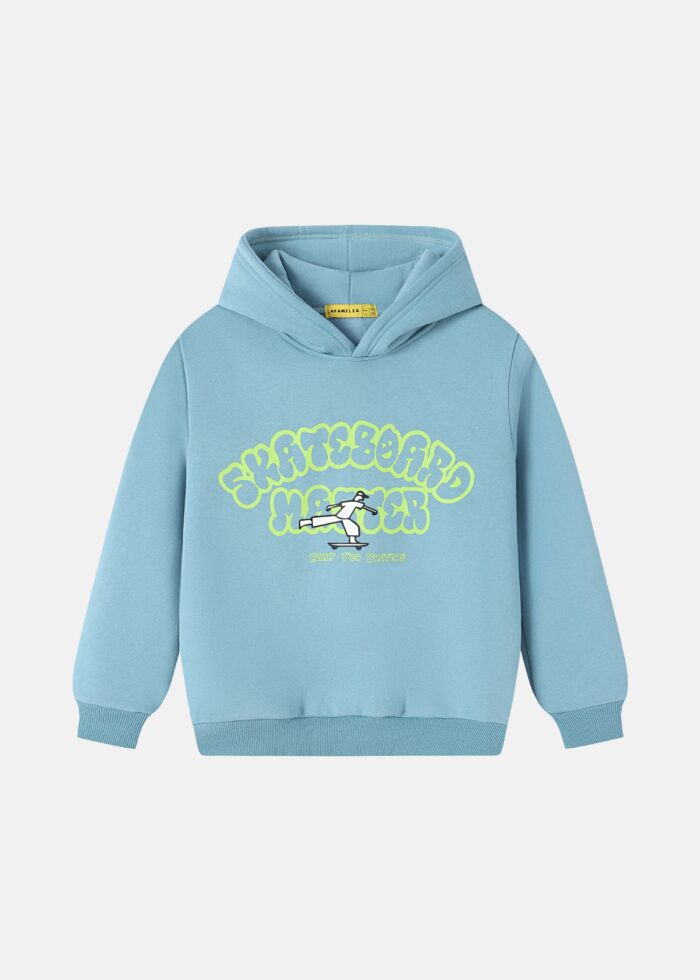 ⁦Kids Boy "Skateboard Master" Hoodie⁩ - الصورة ⁦1⁩