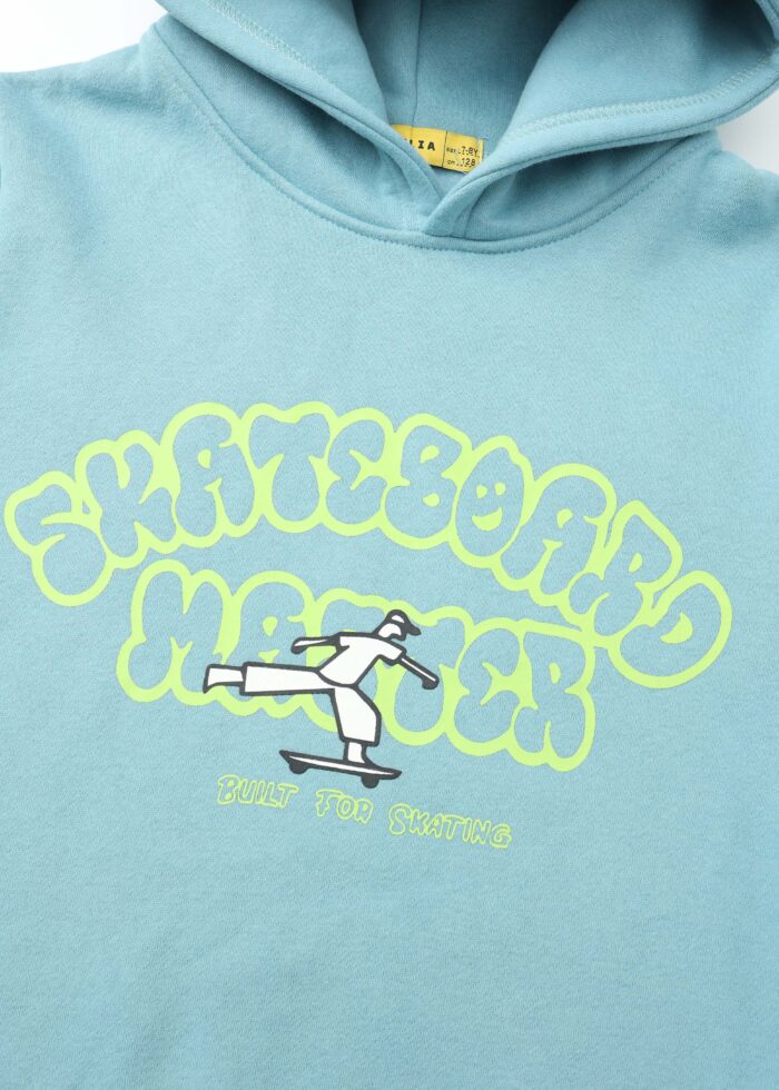 ⁦Kids Boy "Skateboard Master" Hoodie⁩ - الصورة ⁦3⁩