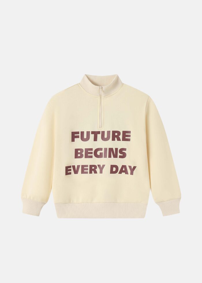 ⁦Kids Boy "Future Begins Every Day" Blouse⁩ - الصورة ⁦1⁩