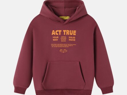 Kids Boy "Act True" Hoodie