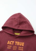 ⁦Kids Boy "Act True" Hoodie⁩ - الصورة ⁦2⁩