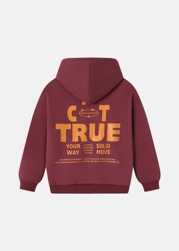 ⁦Kids Boy "Act True" Hoodie⁩ - الصورة ⁦7⁩