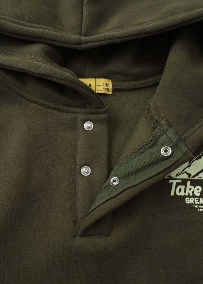 ⁦Kids Boy "Take a Hike" Hoodie⁩ - الصورة ⁦3⁩