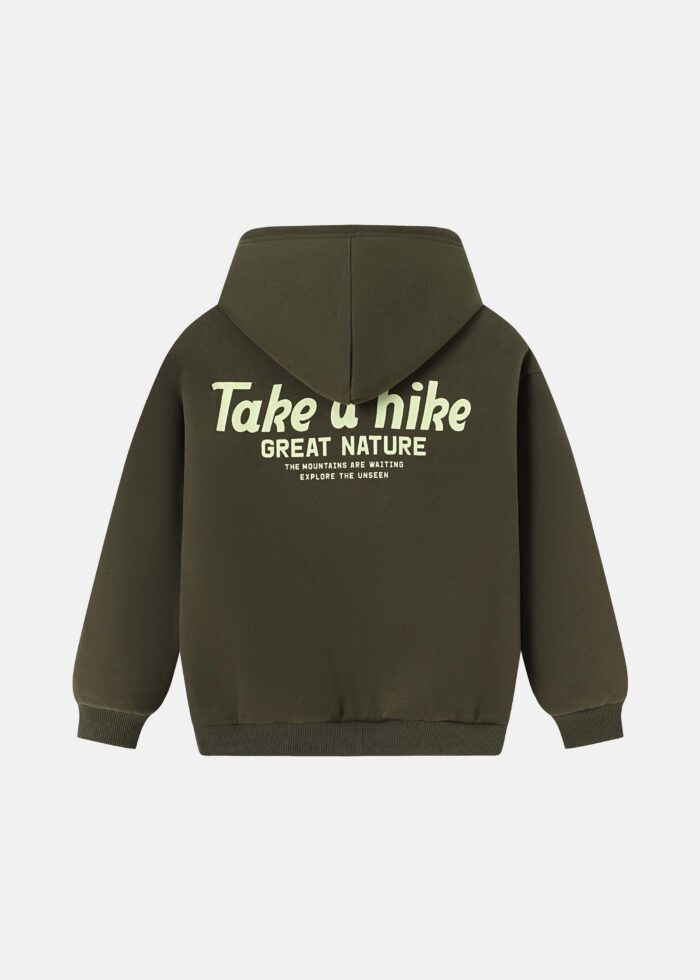⁦Kids Boy "Take a Hike" Hoodie⁩ - الصورة ⁦6⁩