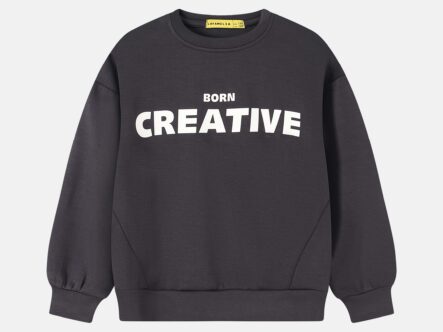 سويتشيرت أطفال ولادي "Born Creative"