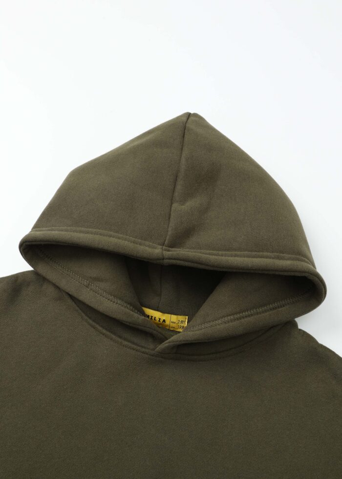 ⁦Kids Boy Plain Hoodie⁩ - الصورة ⁦2⁩