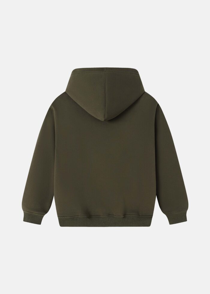 ⁦Kids Boy Plain Hoodie⁩ - الصورة ⁦6⁩