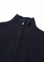 ⁦بلوزة أطفال ولادي بنسيج محبوك مخطط⁩ - الصورة ⁦2⁩