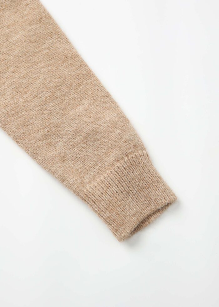 Kids Boy Knitted Plain Hoodie - Image 4