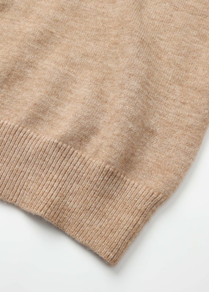 Kids Boy Knitted Plain Hoodie - Image 5