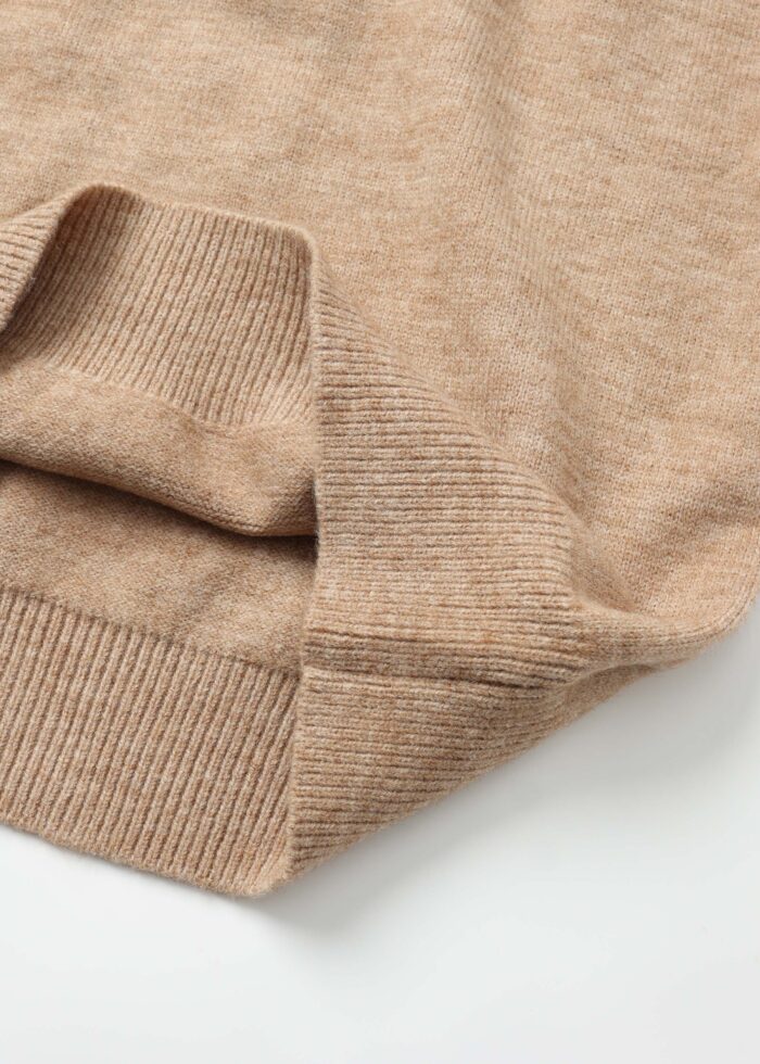 Kids Boy Knitted Plain Hoodie - Image 6