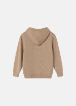 Kids Boy Knitted Plain Hoodie - Image 7