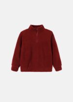 Kids Boy Fur Plain Blouse