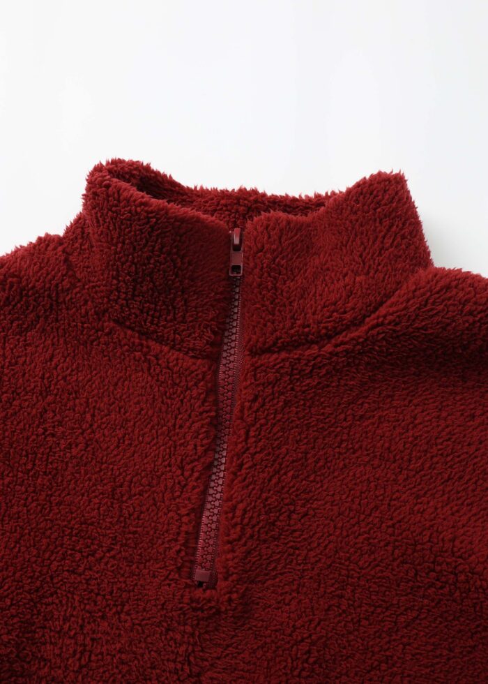 ⁦Kids Boy Fur Plain Blouse⁩ - الصورة ⁦2⁩