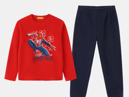 بيجامة أطفال ولادي قطعتين "Spiderman"