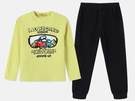 بيجامة أطفال ولادي قطعتين "Among us"