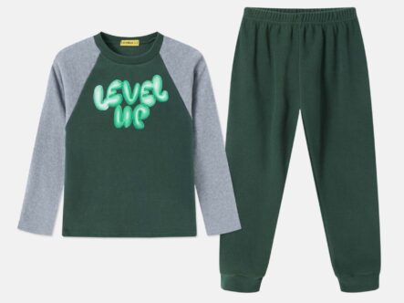 Kids Boy "Level Up" Two-Pieces Pajama