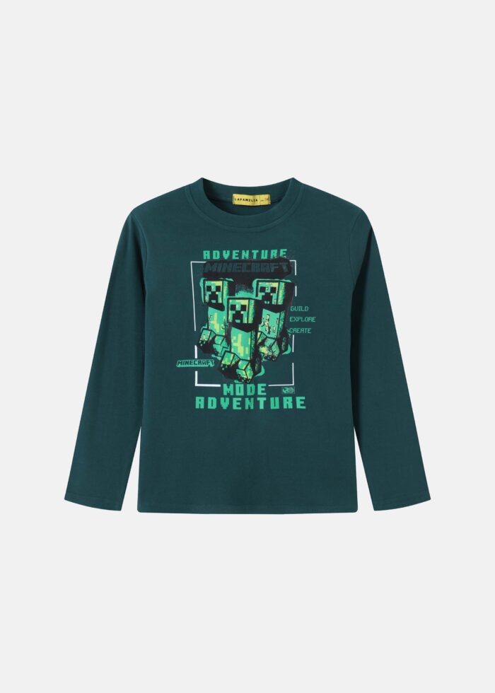⁦Kids Boy "Minecraft" Two-Pieces Pajama⁩ - الصورة ⁦2⁩