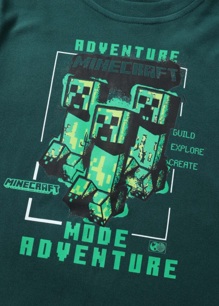 ⁦Kids Boy "Minecraft" Two-Pieces Pajama⁩ - الصورة ⁦3⁩