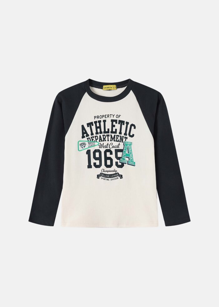 ⁦Kids Boy "Athletic Department" Two-Pieces Pajama⁩ - الصورة ⁦2⁩