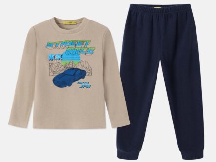 بيجامة أطفال ولادي قطعتين "Street Race"