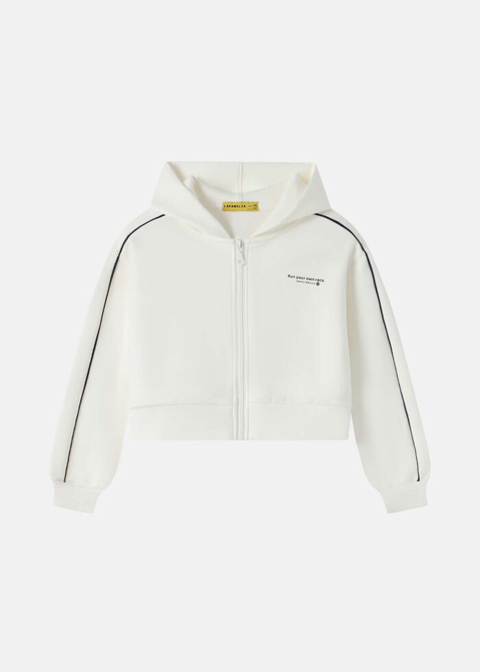 ⁦Kids Girl "Run Your Own Race" Jacket⁩ - الصورة ⁦1⁩