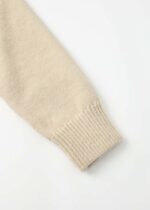Kids Girl Knitted Fabric Plain Cardigan - Image 5