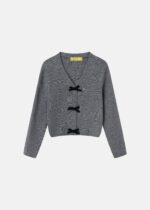 Kids Girl Bows Decor Jacket