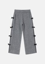 Kids Girl Bows Decor Trouser