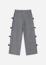 Kids Girl Bows Decor Trouser - Image 7