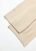 Kids Girl Knitted Fabric Plain Trouser - Image 4