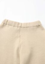 Kids Girl Knitted Fabric Plain Trouser - Image 5