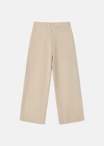 Kids Girl Knitted Fabric Plain Trouser - Image 6