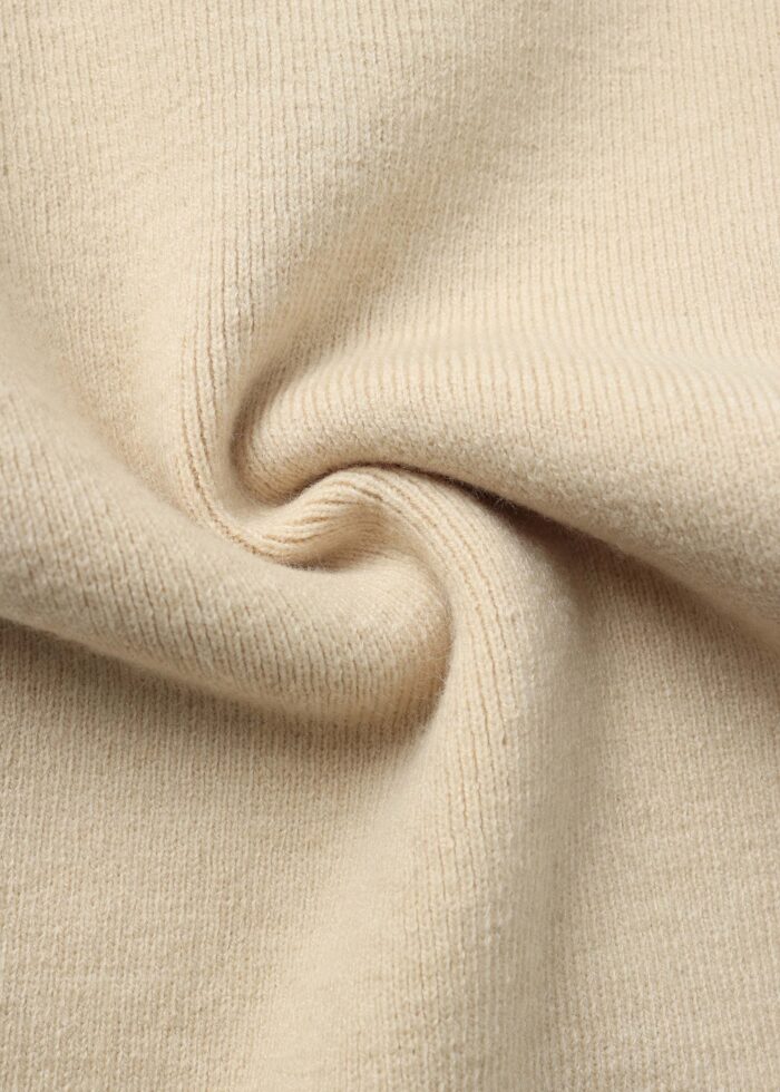 Kids Girl Knitted Fabric Plain Trouser - Image 7