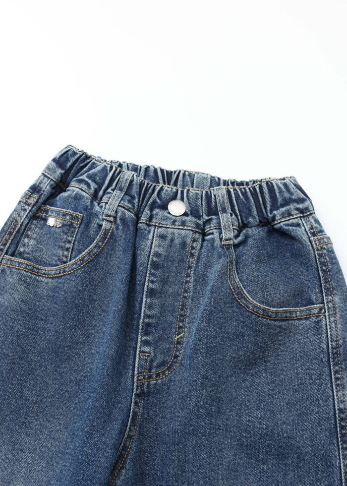 ⁦Kids Girl Jeans Trouser⁩ - الصورة ⁦2⁩