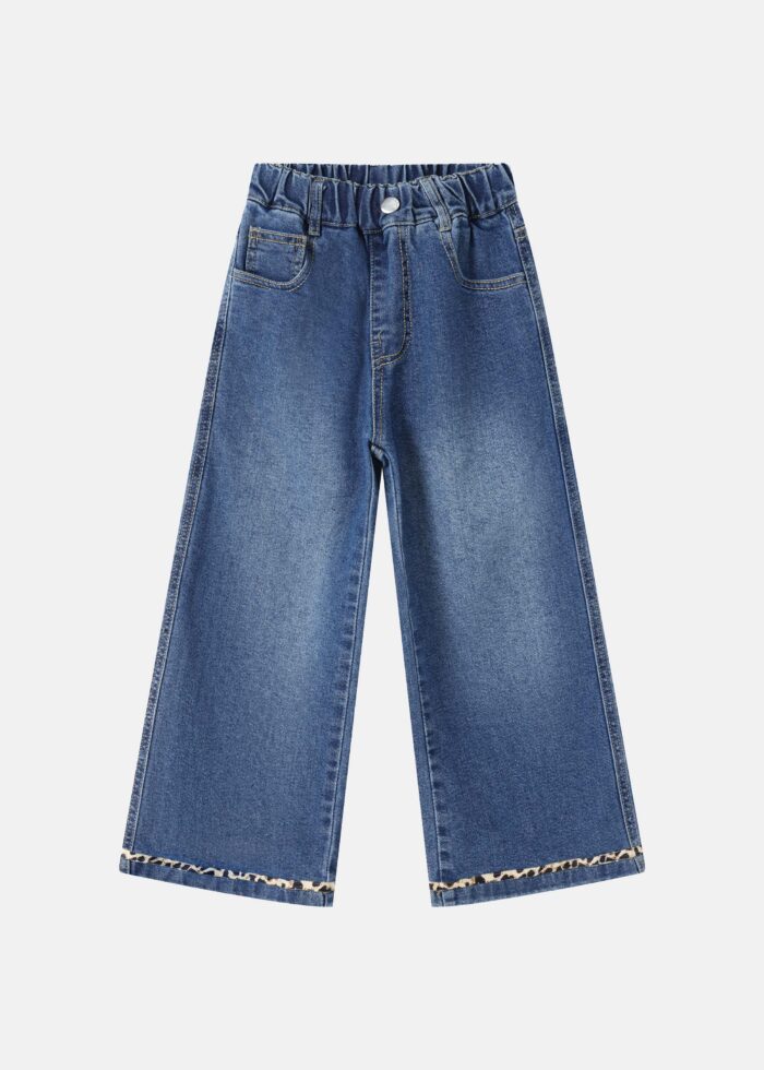 ⁦Kids Girl Jeans Trouser⁩ - الصورة ⁦1⁩