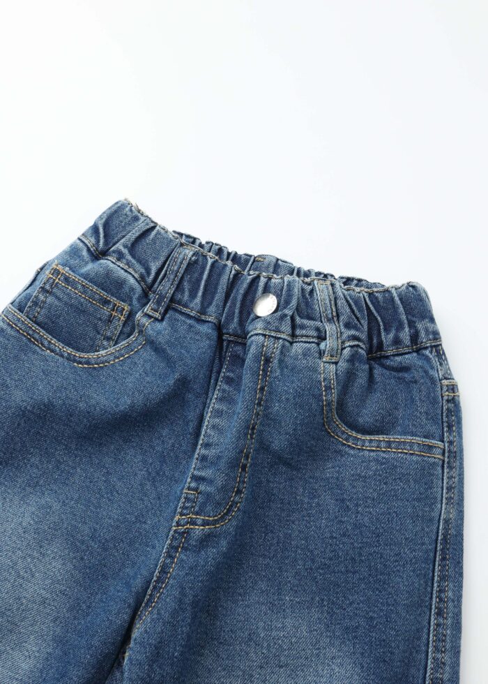 ⁦Kids Girl Jeans Trouser⁩ - الصورة ⁦2⁩