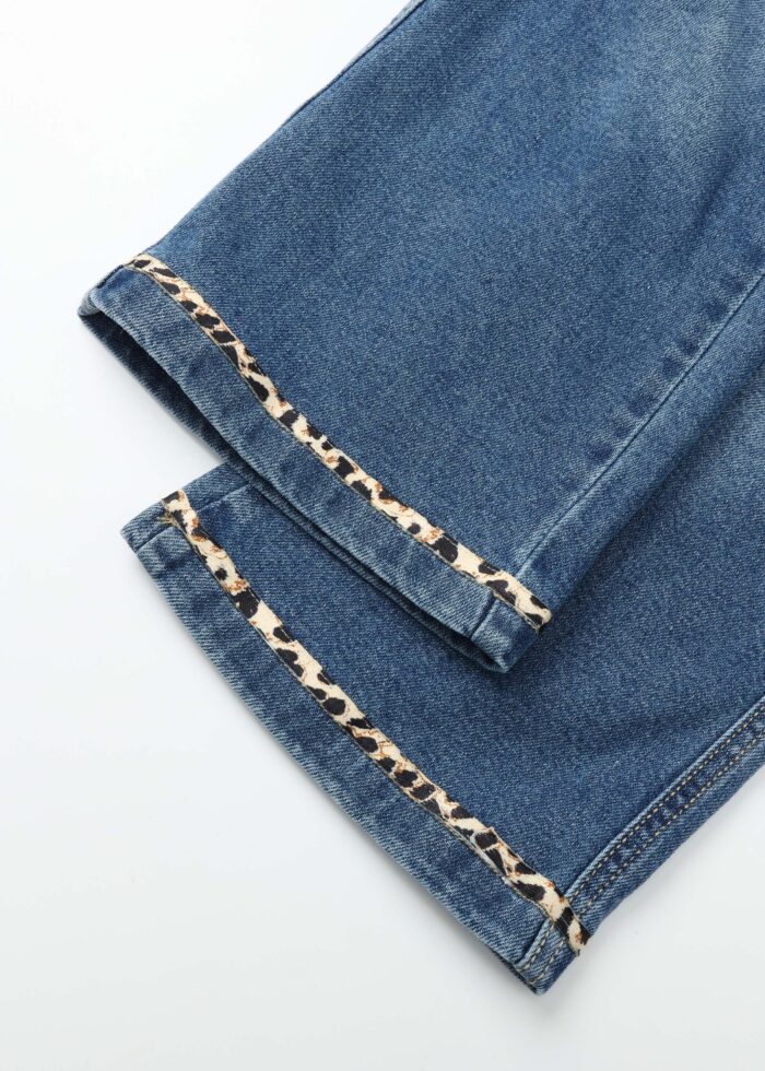 ⁦Kids Girl Jeans Trouser⁩ - الصورة ⁦4⁩
