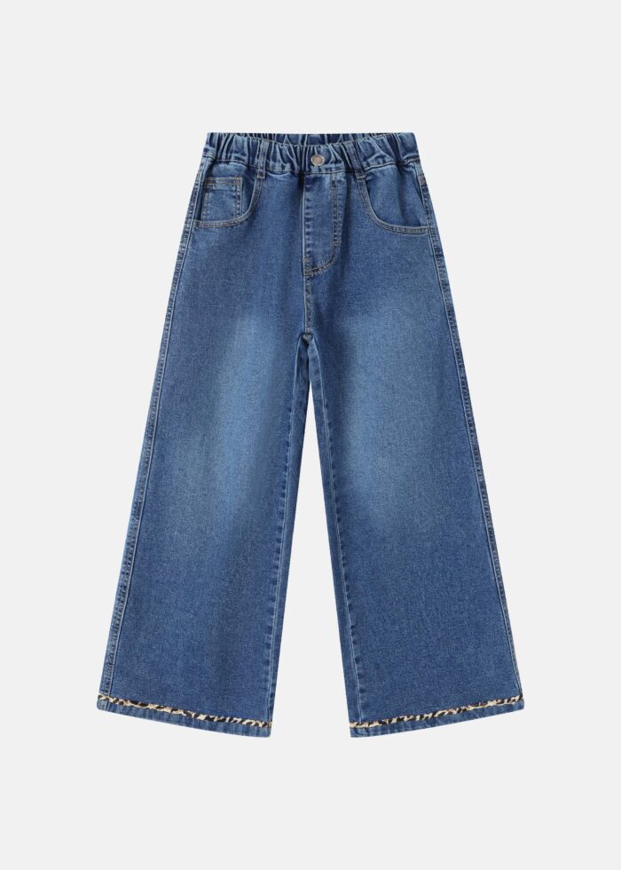 ⁦Kids Girl Jeans Trouser⁩ - الصورة ⁦1⁩