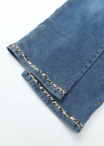⁦Kids Girl Jeans Trouser⁩ - الصورة ⁦4⁩