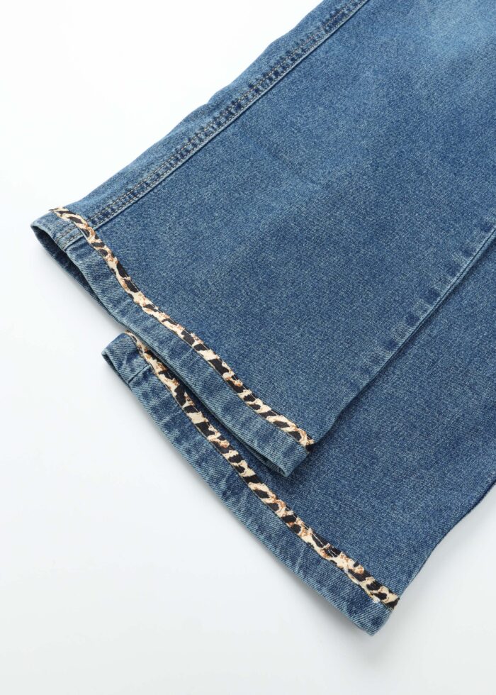⁦Kids Girl Jeans Trouser⁩ - الصورة ⁦4⁩