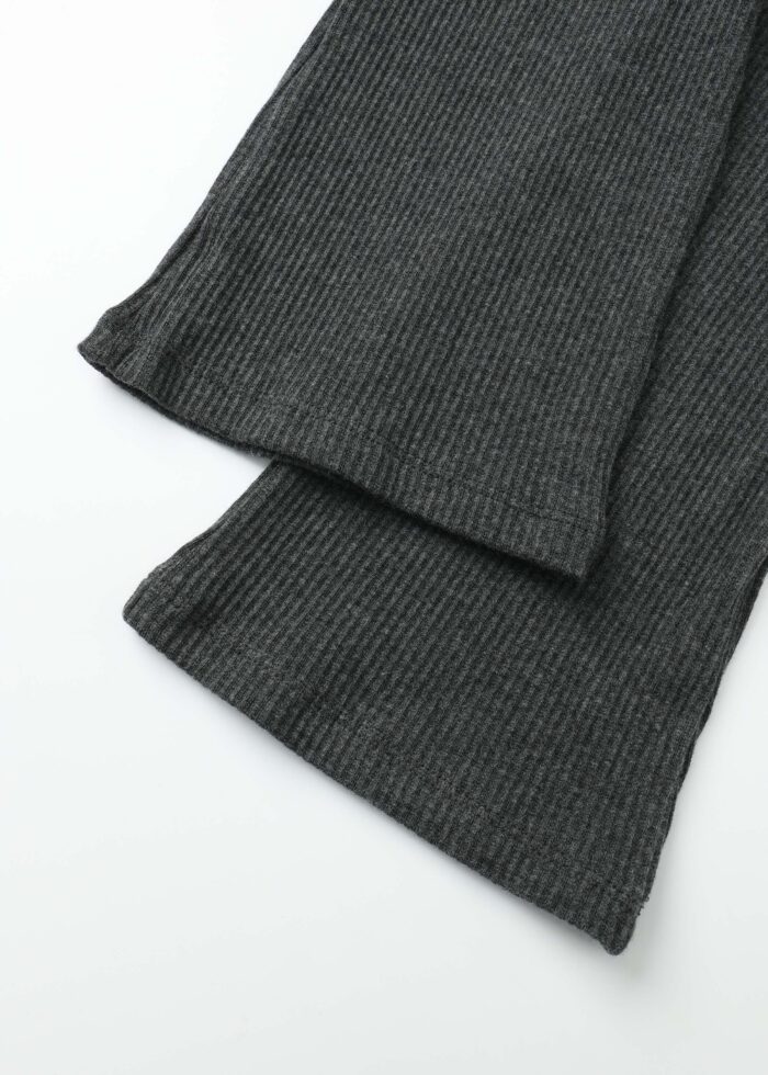 ⁦Kids Girl Striped Boot-Cut Trouser⁩ - الصورة ⁦3⁩