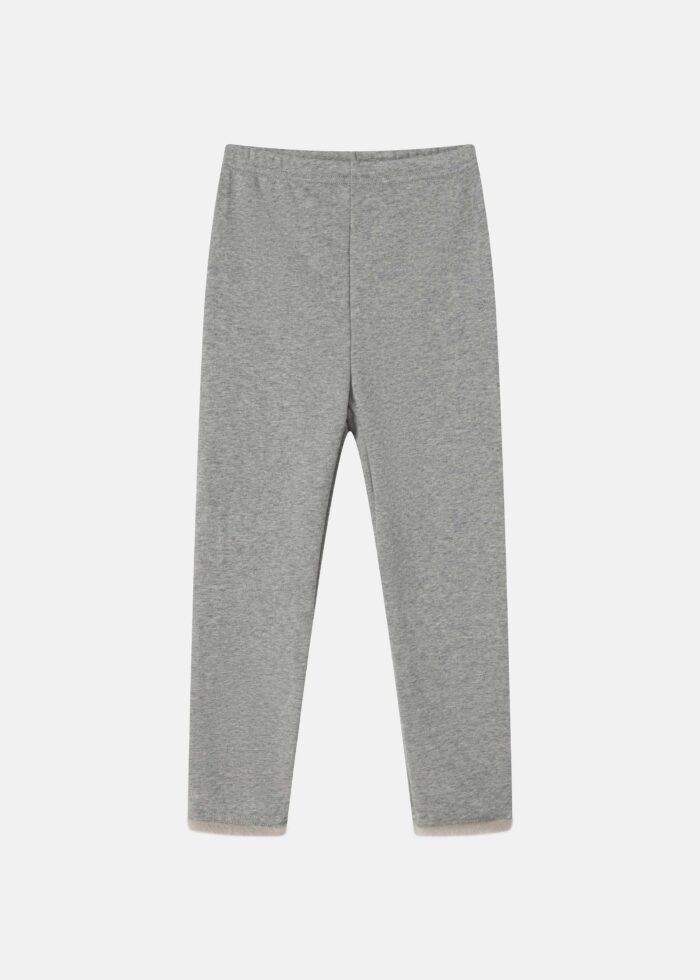 ⁦Kids Girl Fur-Lined Leggings⁩ - الصورة ⁦1⁩