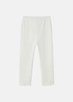 Kids Girl Striped Fabric Leggings