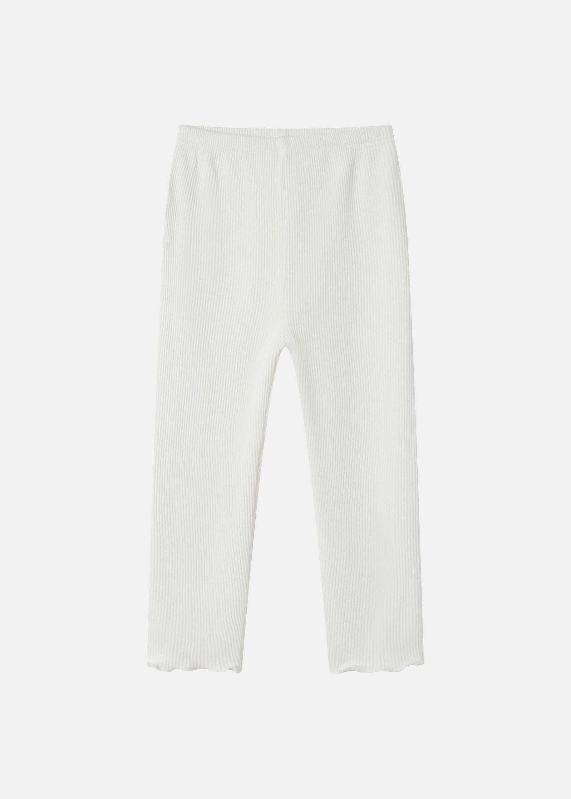 6225408032304-a Kids Girl Striped Fabric Leggings - Image 1