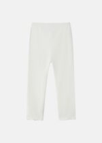 Kids Girl Striped Fabric Leggings - Image 6